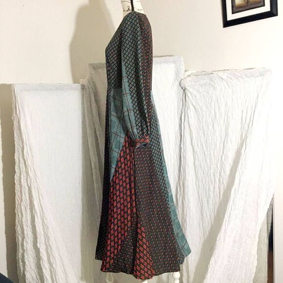Anonyme Designers NWT Patckwork Maxi Dress Size Small - Picture 3 of 12